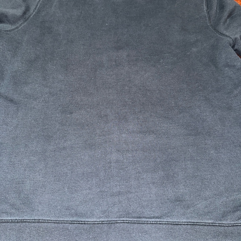 Vintage Lucky Brand Hoodie Women’s Large Black Embroidered Peace Sign Zip Up Y2k - Picture 3 of 9